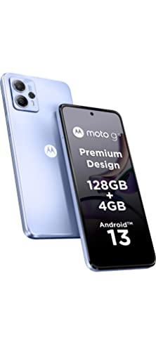 Motorola G13 4G (Lavender Blue, 4GB RAM, 128GB Storage) | Mediatek Helio G85 Processor | Rear Camera 50MP + 2MP + 2MP | Front Camera 8MP | 5000mAh Battery