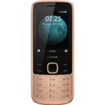 Nokia 225 4G Dual SIM Feature Phone with Long Battery Life, Camera, Multiplayer Games, and Premium Finish – Metallic Sand Colour