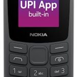 Nokia (Renewed) 106 Dual Sim, Keypad Phone with Built-in UPI Payments App, Long-Lasting Battery, Wireless FM Radio & MP3 Player, and MicroSD Card Slot | Charcoal