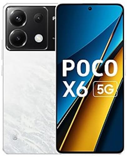 POCO X6 5G (Snowstorm White, 12GB RAM, 512GB Storage)|Flow AMOLED Display| Up to 24GB RAM Memory Extension 3.0 |Snapdragon 7s Gen2 |Wildboost 2.0 Gaming Optimisation |64 MP Camera | 67 W Turbo Charger