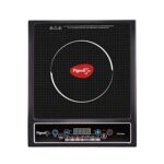 Pigeon by Stovekraft Cruise 1800 watt Induction Cooktop With Crystal Glass,7 Segments LED Display, Auto Switch Off - Black