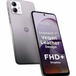 (Refurbished) Motorola G14 4G (Pale Lilac, 4GB RAM, 128GB Storage) | 6.5” ultrawide Full HD+ Display | 50MP + 2MP | 8MP Front Camera | Immersive Stereo Speakers with Dolby Atmos