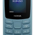 (Refurbished) Nokia 110 with Built-in UPI App and Scan & Pay Feature, MP3 Player, Rear Camera, Long-Lasting Battery, and Voice RecorderÂ | Blue