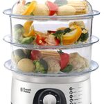 Russell Hobbs England RFS800-800 Watt Food Steamer Steam Cooker with 2 Years Manufacturer Warranty (White)