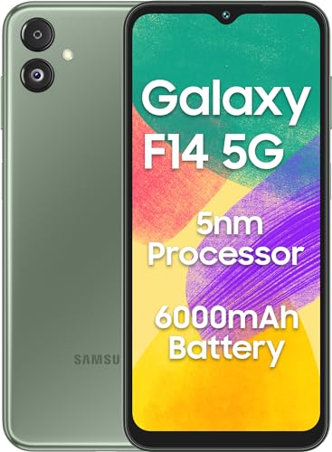 SAMSUNG Galaxy F14 5G 6GB RAM 128GB Storage (Goat Green)