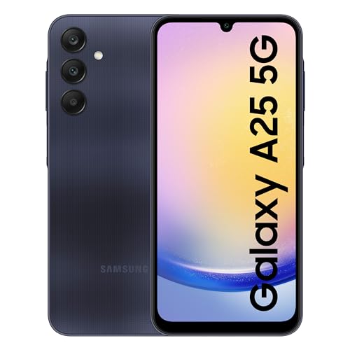 Samsung Galaxy A25 5G (Blue Black, 8GB, 256GB Storage) | 50 MP Main Camera | Android 14 with One UI 6.0 | 16GB Expandable RAM | Exynos 1280 | 5000 mAh Battery