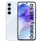 Samsung Galaxy A55 5G (Awesome Iceblue, 12GB RAM, 256GB Storage) | Metal Frame | 50 MP Main Camera (OIS) | Nightography | IP67 | Corning Gorilla Glass Victus+ | sAMOLED with Vision Booster