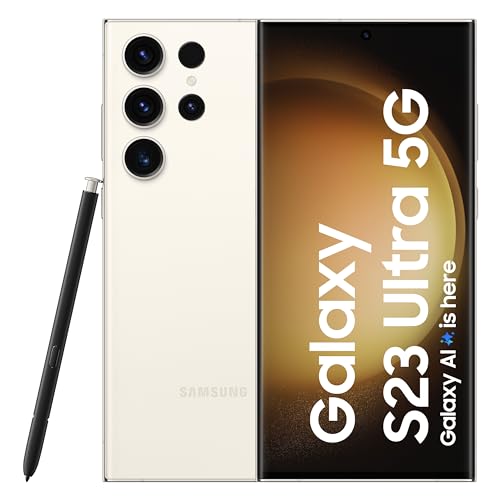 Samsung Galaxy S23 Ultra 5G AI Smartphone (Cream, 12GB, 512GB Storage)