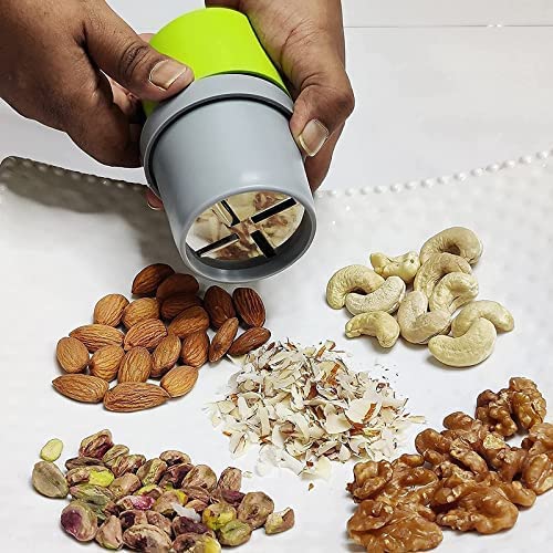 TAZLYN dry fruits cutter slicer fine PACK OF 1 smart kitchen gadgets for dry fruit chopper badam cutter machine hand nuts cutter chopper for kitchen items for gift home gadgets