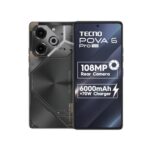 TECNO POVA 6 PRO 5G (24GB*+256GB) | 108MP Camera + 32MP Selfie Camera | 120Hz Dot-in AMOLED Display | Dual Speakers with Dolby Atmos | 6000mAh & 70W Charger | Arc Interface | Meteorite Grey