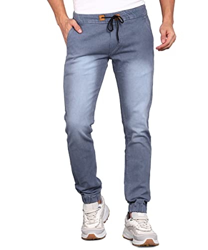 Urbano Fashion Men's Slim Fit Jogger Jeans Stretch