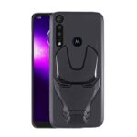 VIDO 3D Iron Man Avengers Back Case Cover | 360 Degree Protection | Shock Proof | Screen & Camera Protection | Soft Silicon Rubberised Back Cover for Motorola Moto One Macro