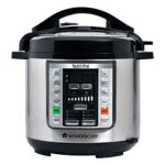 Wonderchef Nutri-Pot Electric Pressure Cooker with 7-in-1 Functions|18 pre-set functions|Pressure Cooking, Saute/Pan Frying, Slow Cooking, Yogurt Making, Steaming, Warming & Rice Cooking|6L capacity