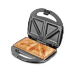 truTRTL Delight Toast Sandwich Maker Electric with German GREBLON coating Non-Stick Plates | 750W | 1 Year Warranty | Auto Cut-Off | Black