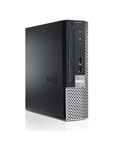 (Refurbished) Dell Optiplex High Performance Desktop Computer (Intel Core i5 3470/ 16 GB RAM/ 256 GB SSD/ Windows 10 Pro/ MS Office/ Intel HD Graphics/ USB/ Ethernet/WiFi), Black