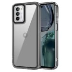 Amazon Basics Back Case Cover for Motorola Moto G82 5G (TPU + PC_Black)