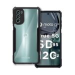 Amazon Brand- Solimo Basic Case for Motorola Moto G62 5G (Thermoplastic Polyurethane_Black)