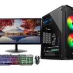 CHIST I7 Gaming pc Full Setup Desktop Complete Computer System(Core i7 860 Processor/DDR3 8GB Ram/512GB SSD/GT 730 4GB Graphics/800W PSU/19 inch Monitor/Gaming K/M/WiFi-Bluetooth)