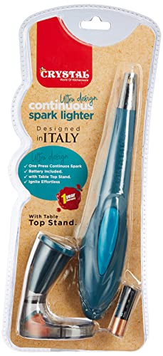 Crystal Extreme Continuous Spark Lighter, 27L x 5.6W x 4Th Centimeters, Multicolor