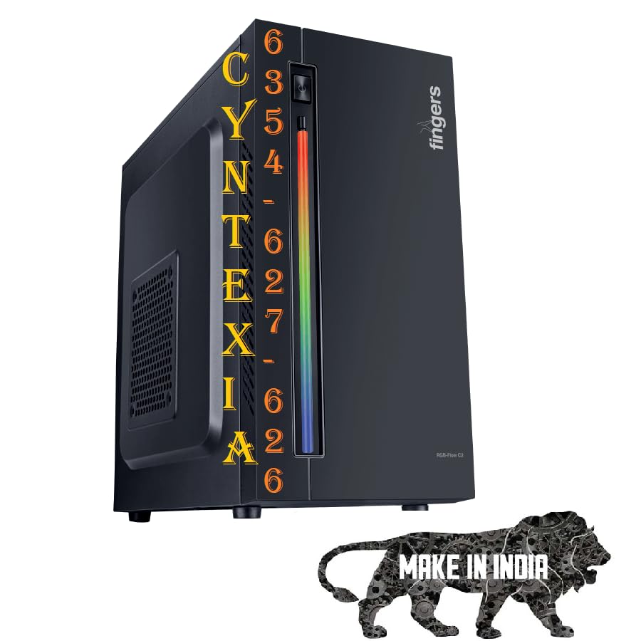 Cyntexia Computer Desktop PC (Core i5-4th Gen || 16GB RAM || 512GB SSD || HDMI || VGA || Ethernet || HD Graphics 4600 || USB 3.0 || Win 11) Basic Software Installed