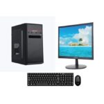 Desktop Assembled Core i5 2nd (16 GB DDR3/1 TB/256 GB SSD/Windows 10 Pro/20 Inch Screen/Assembled PC) with MS Office/WiFi and Bluetooth (Multicolor, 45 cm x 55 cm x 15 cm, 5 kg)