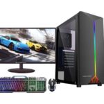 EXZON Gaming Pc Full setup Desktop complete computer system Core I7 3770 |16GB Ram |512GB SSD 500GB 7200 RPM HDD | |Windows 10| GT 4GB 730 DDR5 Graphics Card 800W PSU with 20 inches led Monitor RGB Keyboard RGB Mouse Wi-fi Ready to play