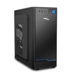 FRONTECH Garnet Premium Silver Series Cabinet/Computer Case with HD Audio | ATX/Mini ATX Compatible | Installed 1 x 80 mm Fan, 2 x USB 1.1 | Ideal for Home/Office/Gaming (FT 4323B, Blue)