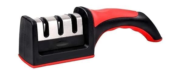 Gadget Deals- Knife Sharpener for Kitchen | Advanced- Knife Sharpener | Knife Sharpener Tool - 3-Stage-Knife Sharpener Rod- Knife Sharpener Machine | Knife Shaper for Kitchen | Knife Shaper Tool