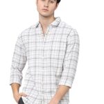 KETCH Men Slim Fit Checked Full Sleeve Shirt