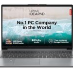 Lenovo IdeaPad 1 AMD Ryzen 5 5500U 15.6" HD Thin and Light Laptop (16GB/512GB SSD/Windows 11 Home/MS Office 2021/Cloud Grey/1.61Kg), 82R400ERIN