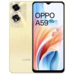 OPPO A59 5G (Silk Gold, 6GB RAM, 128GB Storage) | 5000 mAh Battery with 33W SUPERVOOC Charger | 6.56" HD+ 90Hz Display | with No Cost EMI/Additional Exchange Offers