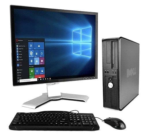 (Refurbished) Dell Optiplex 380 17 inch (43.18 cms) Desktop (Core2Duo /8 GB RAM / 500 GB HDD/ Windows7 Pro, MS Office/Intel Hd Graphics 17 inches Monitor(1398 x 780)) Silver