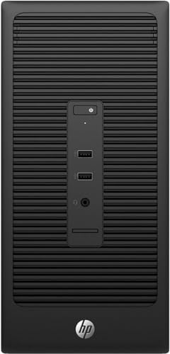 (Refurbished) HP 285 Pro G2 Desktop Computer PC (AMD A10 Processor, 8 GB RAM, 256 GB SSD, Windows 10 Pro, MS Office,AMD Radeon graphics, USB, VGA), Black