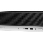 (Refurbished) HP PRODESK 400 G4 SFF Intel Windows (CORE i5-6500T 6th Gen /2.5 GHz 8GB RAM/256GB SSD/WIN-PRO) 1 Year Warranty, Black