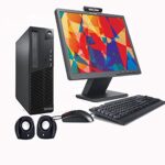 (Refurbished) Lenovo ThinkCenter 17 inch (43.18 cm) All in One Desktop Set (Intel i3 2120/ 8 GB/ 1 TB HDD /17 inches HD Monitor+Keyboard+Mouse+ HD Webcam+Mic+Speakers+Wifi)/Windows 10 Pro/MS Office