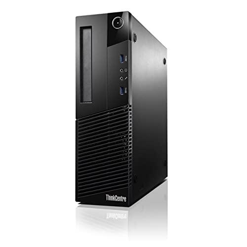 (Refurbished) Lenovo ThinkCentre Desktop Computer PC (Intel Core i7 2600/ 16 GB RAM/ 1 TB HDD + 256 GB SSD/ Windows 10 Pro/ MS Office/ Intel HD Graphics/ USB/ Ethernet/WiFi), Black