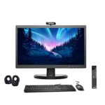 (Refurbished) Lenovo ThinkCentre M73 All-in-One Desktop Computer Set (Intel Core i3 4th Gen, 8 GB RAM, 256 GB SSD, 19" HD Monitor, Tiny CPU, KB & Mouse, HD Webcam, WiFi, Windows 10, MS Office)
