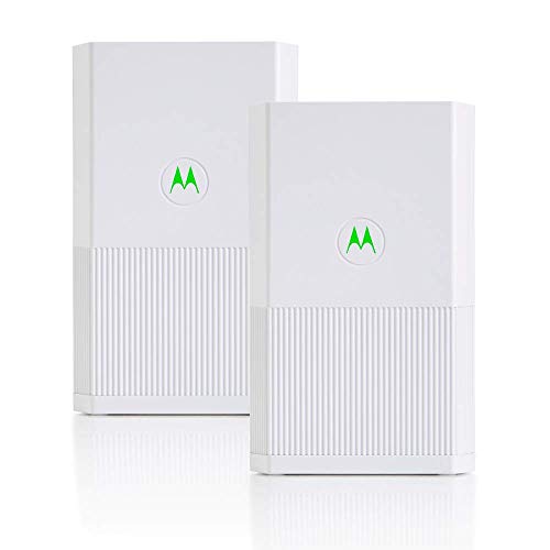 (Refurbished) Motorola Powerful Tri-Band AC2200 WiFi Mesh System (MH7022) with Qualcomm Quad-Core Processor | Replaces Router and Extender with 3500 SFT Coverage (2 Pack)