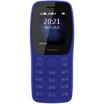 (Refurbished) Nokia 105 Classic | Dual SIM Keypad Phone with Built-in UPI Payments, Long-Lasting Battery, Wireless FM Radio | No Charger in-Box | Blue