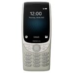 (Refurbished) Nokia 8210 4G Volte keypad Phone with Dual SIM, Big Display, inbuilt MP3 Player & Wireless FM Radio | Sand