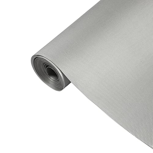 Senego (45 cm x 5 m) Multipurpose Anti-Slip Mat, Sheet for Fridge, Kitchens, Cupboard, Drawers, Shelf Liner | Super Strong EVA, Water Resistant (Grey)