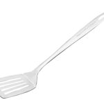 SignoraWare Kitchen Tools Stainless Steel(Food Grade) Heavy Gauge(1.5 MM) Prima Slotted Turner/Spatula/Cooking Turner No.4 for Dosa/Roti/Omlette/Paranthas/PavBhaji/Breads (Size 27 cm)