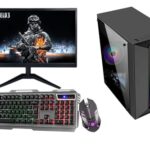 TECNICO i5 Gaming Pc Complete Computer System for Gaming (Core i5-4th Processor|||DDR316GB RAM|||512GB|||GT 730 4GB GPU|||20 inch HD Led Monitor |||Gaming Keyboard Mouse |||Windows 10 |||WiFi