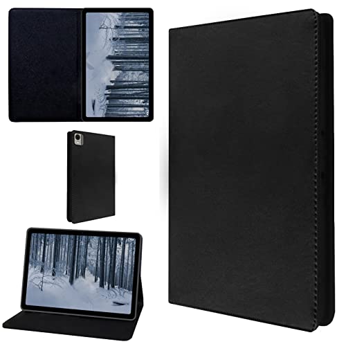 TGK Leather Stand Flip Case Cover for Nokia Tab T21 10.36 inch Tablet (Black)