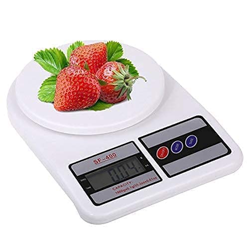 Weight Machine RYLAN Digital Kitchen Weighing Scale & Food Weight Machine for Diet, Nutrition, Health, Fitness, Baking & Cooking