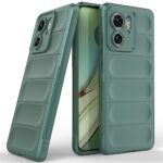 Zapcase Back Case Cover for Motorola Edge 40 5G | Compatible for Motorola Edge 40 5G Back Case Cover | Matte Case | Liquid Silicon Magic Case for Motorola Edge 40 5G with Camera Protection |Dark Green