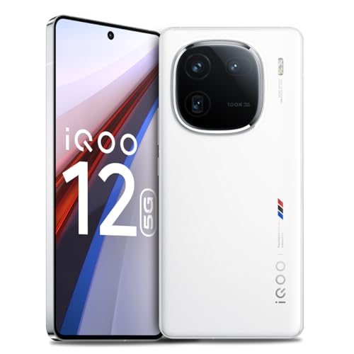 iQOO 12 5G (Legend, 12GB RAM, 256GB Storage) | India's 1st Snapdragon® 8 Gen 3 Mobile Platform | India's only Flagship with 50MP + 50MP + 64MP Camera