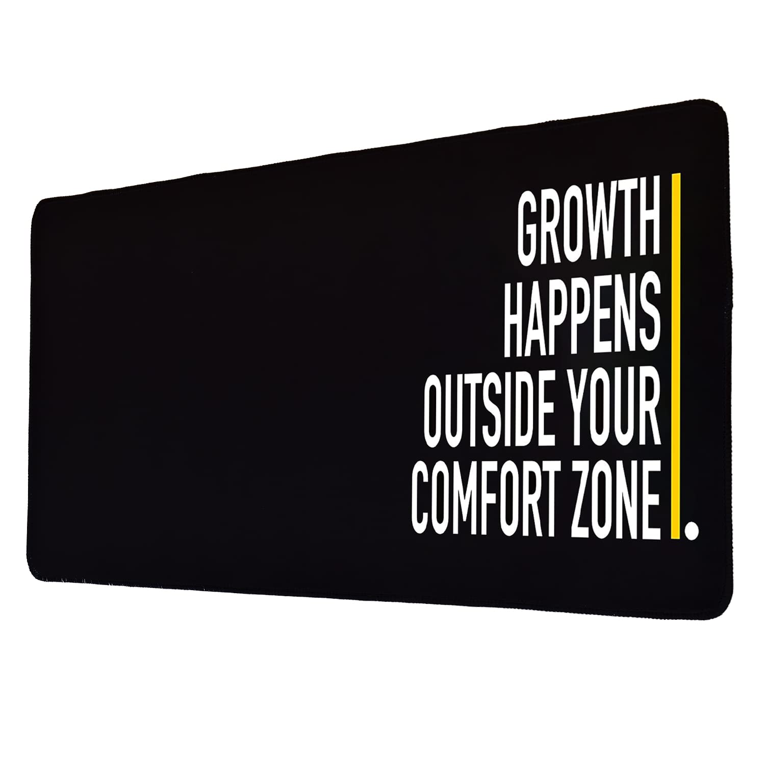Seagull flight of fashion Large Extended Mouse Pad XXL with Non-Slip Rubber Base, Stitched Edge Mouse Mat for Laptop, Computer & Desk - 60 x 30 x 0.2 cm - Outside Your Comfort Zone Quote
