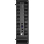 (Refurbished) HP EliteDesk 800 G2 Desktop Computer PC (Intel Core i5 6th Gen| 8 GB DDR4 RAM| 256 GB SSD| Windows 11| MS Office| Intel HD Graphics| USB| VGA), Black