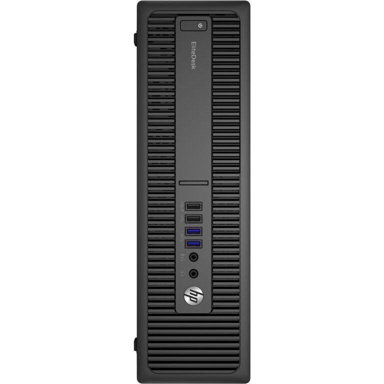 (Refurbished) HP EliteDesk 800 G2 Desktop Computer PC (Intel Core i5 6th Gen| 8 GB DDR4 RAM| 256 GB SSD| Windows 11| MS Office| Intel HD Graphics| USB| VGA), Black